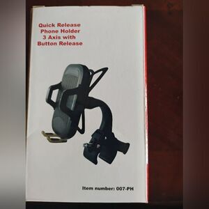 Quick Release Phone Holder For Motorcycles